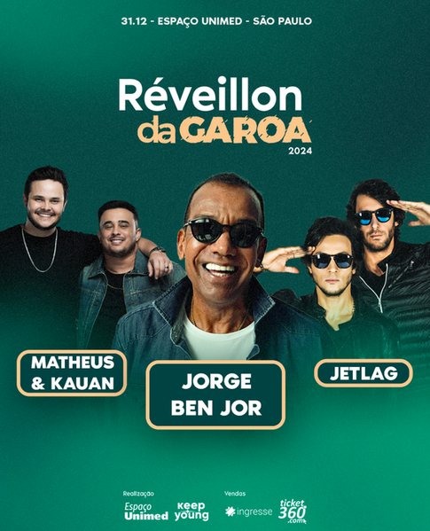 "Réveillon da Garoa" no Espaço Unimed em São Paulo.