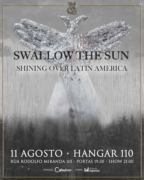 Swallow the Sun volta a São Paulo com show do premiado álbum Shining