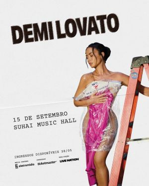 DEMI LOVATO anuncia SHOW SOLO no BRASIL da TURNÊ "IT'S NOT THAT DEEP"
