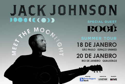 Jack Johnson no Brasil em janeiro de 2023