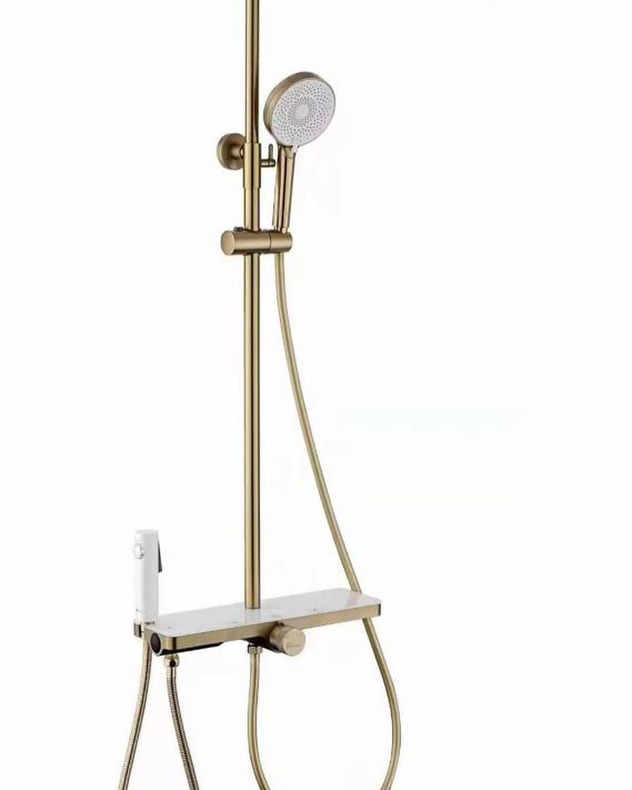 Chasse Colonne Spirale Dorée