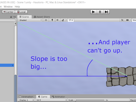 Player Can't Go Up Slope Problem