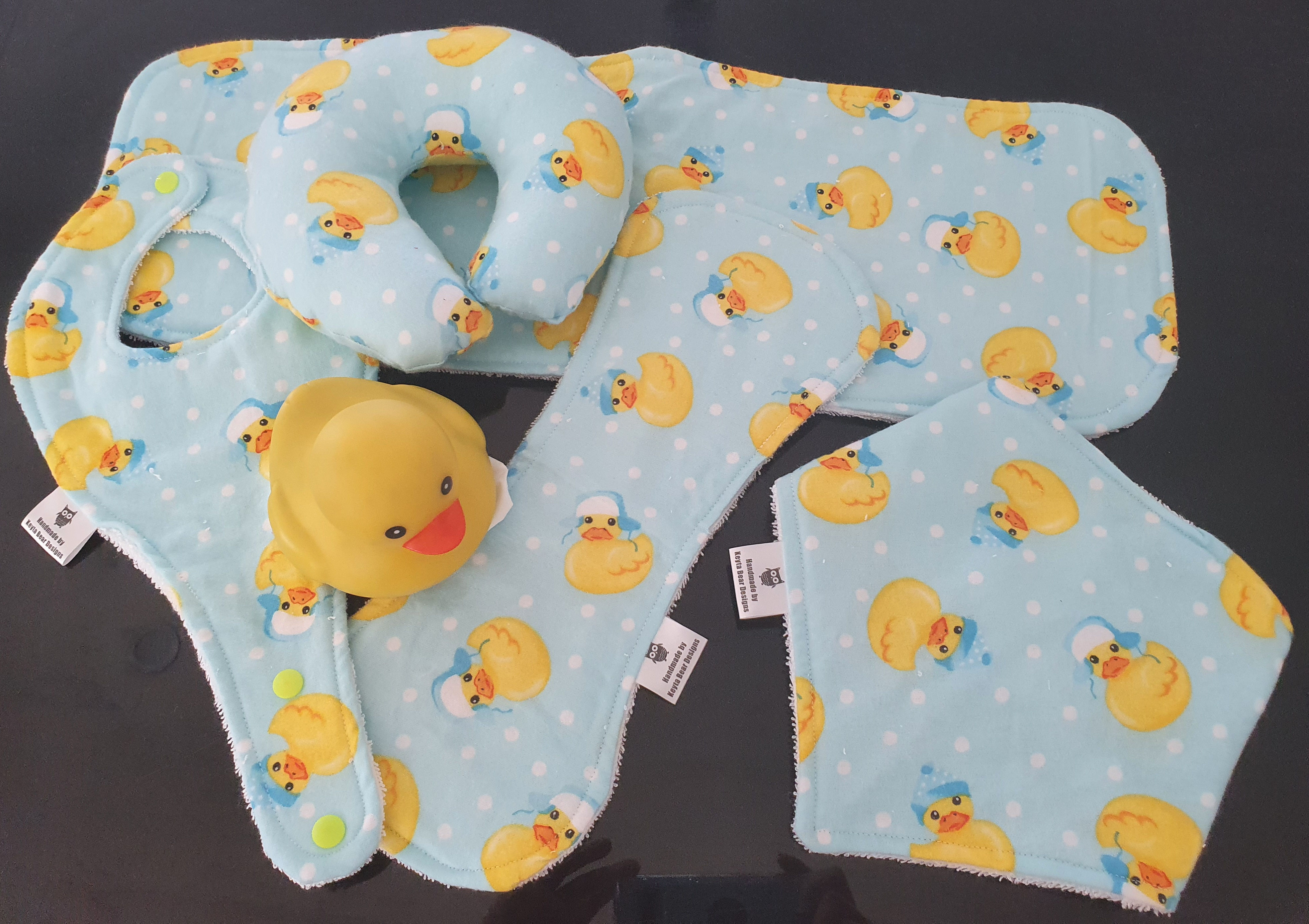 Bath Duck 5 piece Feed Set