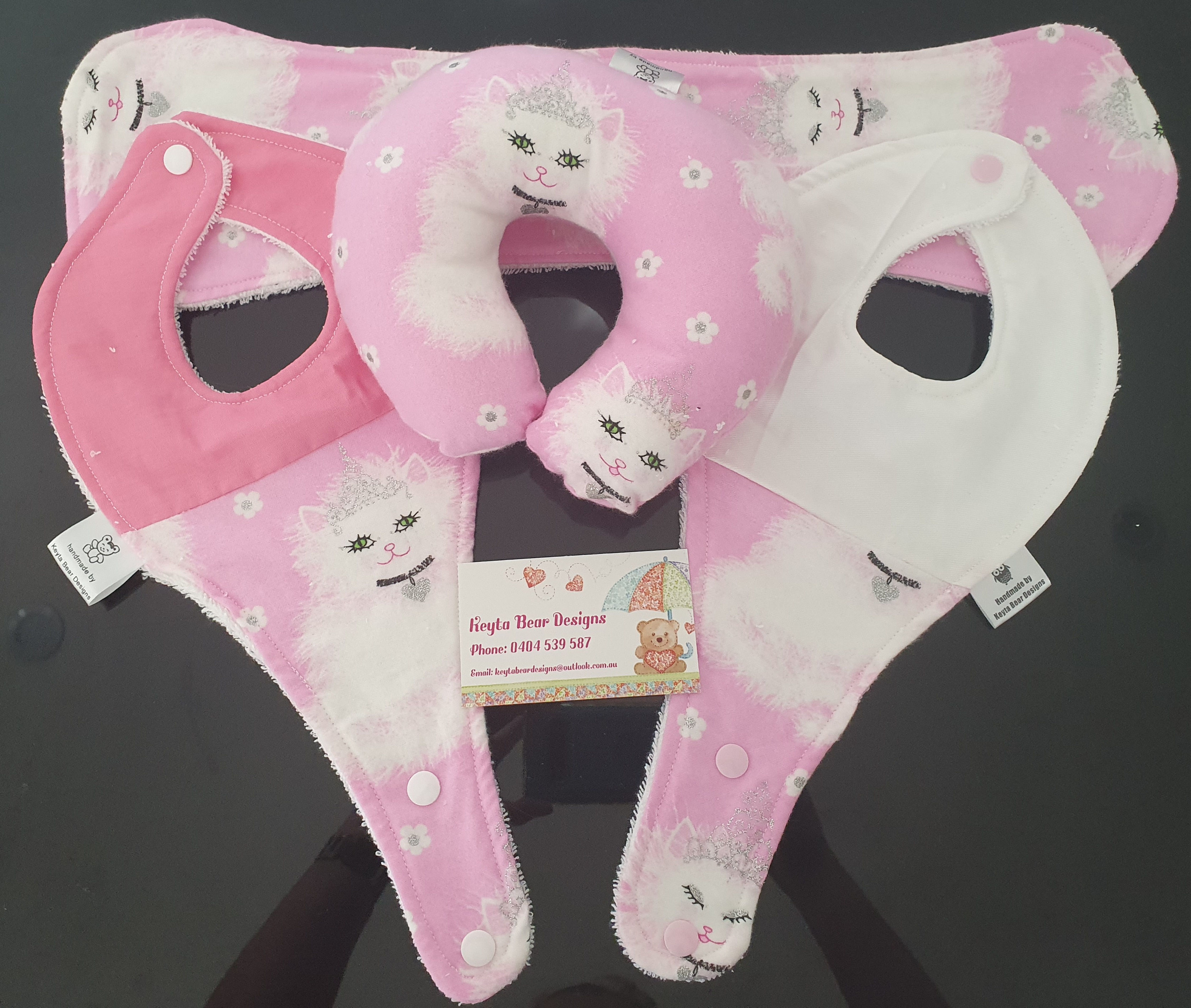 Princess Cat 4 piece feed set