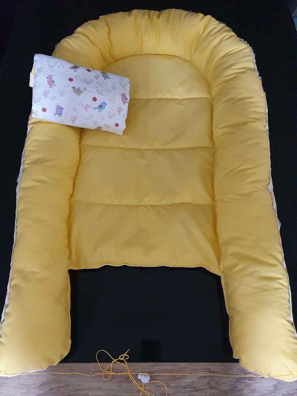 Thumbnail: Baby nest bed reversible Birds