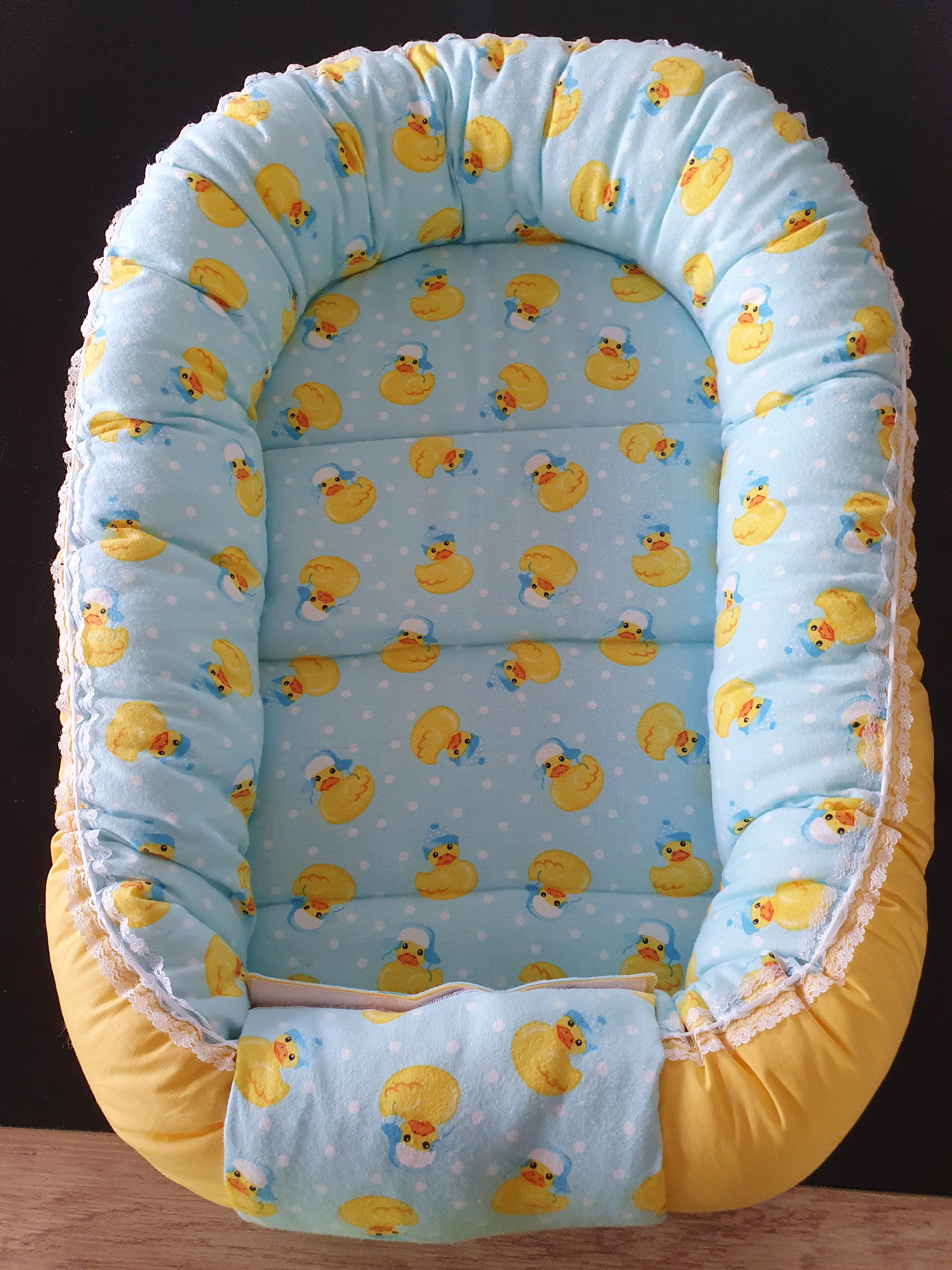 Baby nest bed reversible summer/winter Bath Duck