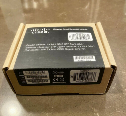 Miniatura: Cisco MGBSX1 1000BASE-SX SFP Transceiver Module, MMF 850nm