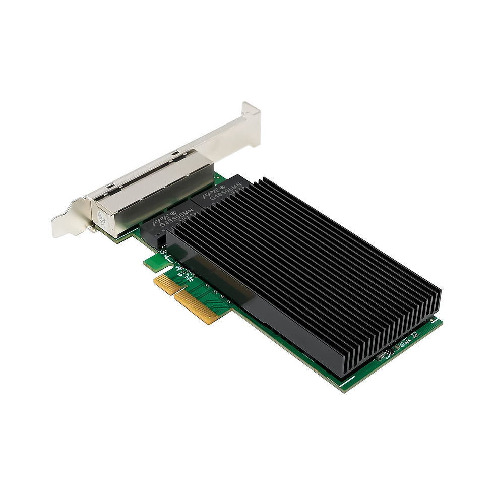 Miniatura: Intel I226-T4 2,5GbE Quad Port PCIe X4 Ethernet Kart - Open Smart OPS7419NT