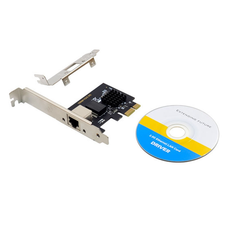 Miniaturbild: Open Smart 1 Port Realtek RTL8125B 2,5GbE PCIe X1 Ethernet Kart - OPS7266RTL