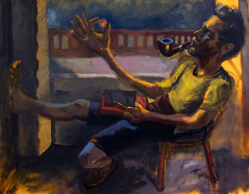 _Adam and his Magic Sphere_ (2011), Oil on Canvas.jpg