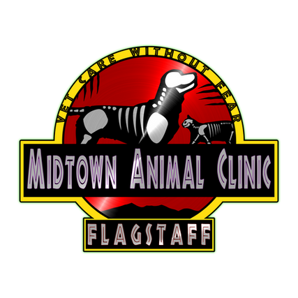 Midtown's Prehistoric Logo