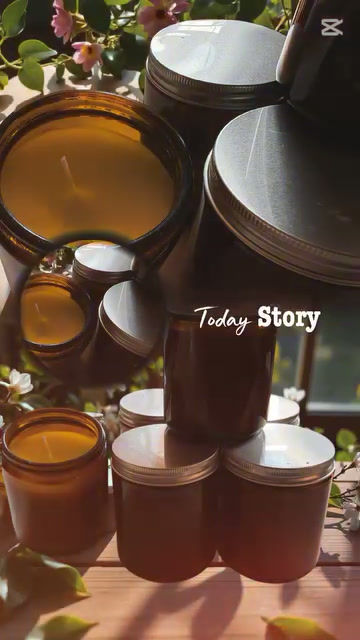 Thumbnail: Cinnamon Roll Soy Wax Candle Jar