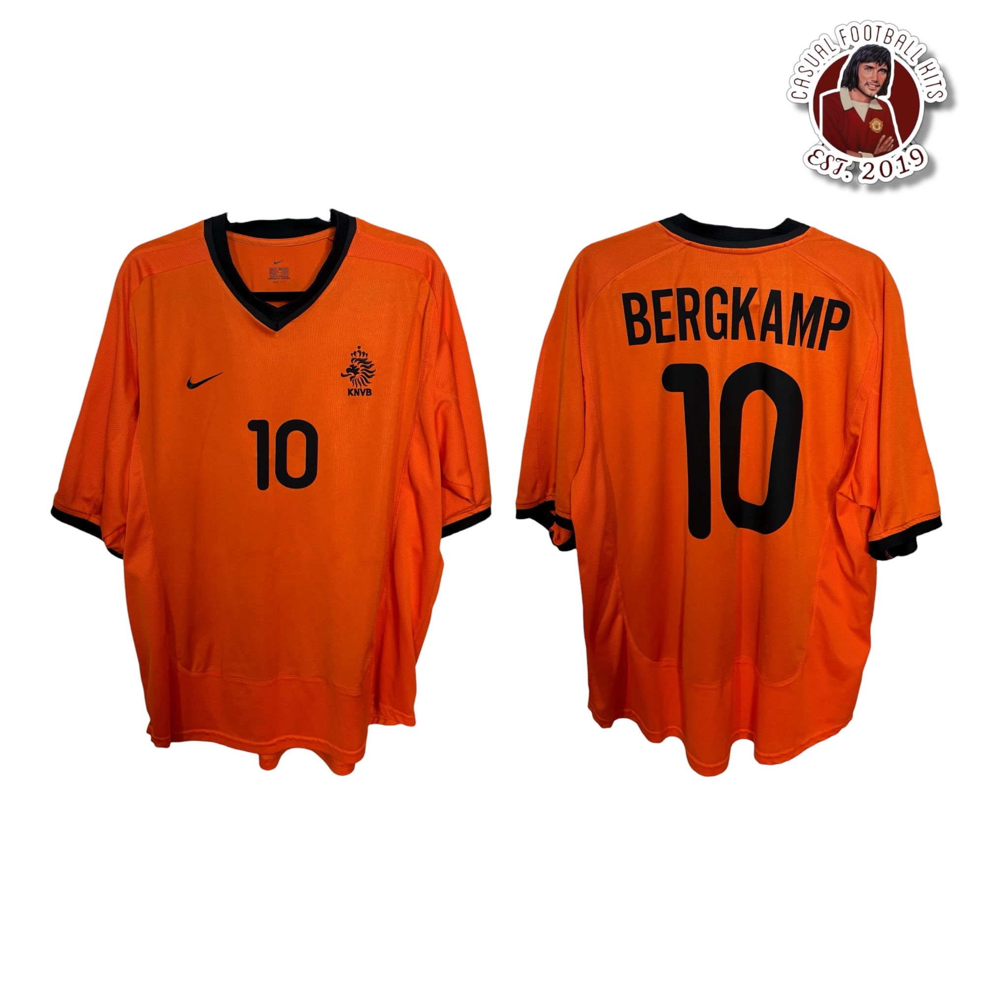 Bergkamp x Holland 2000-2002 Home 