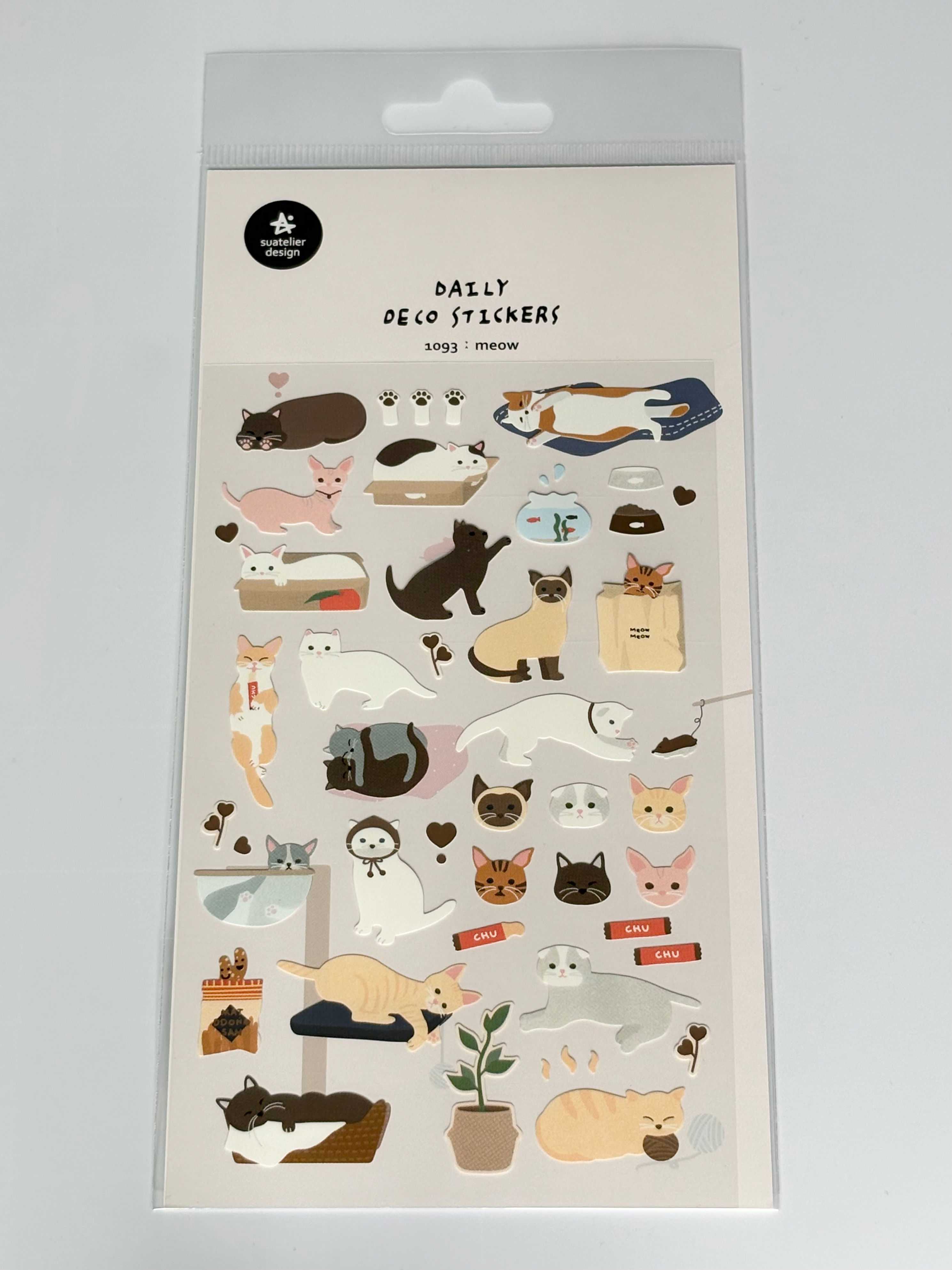 Meow Sticker Sheet