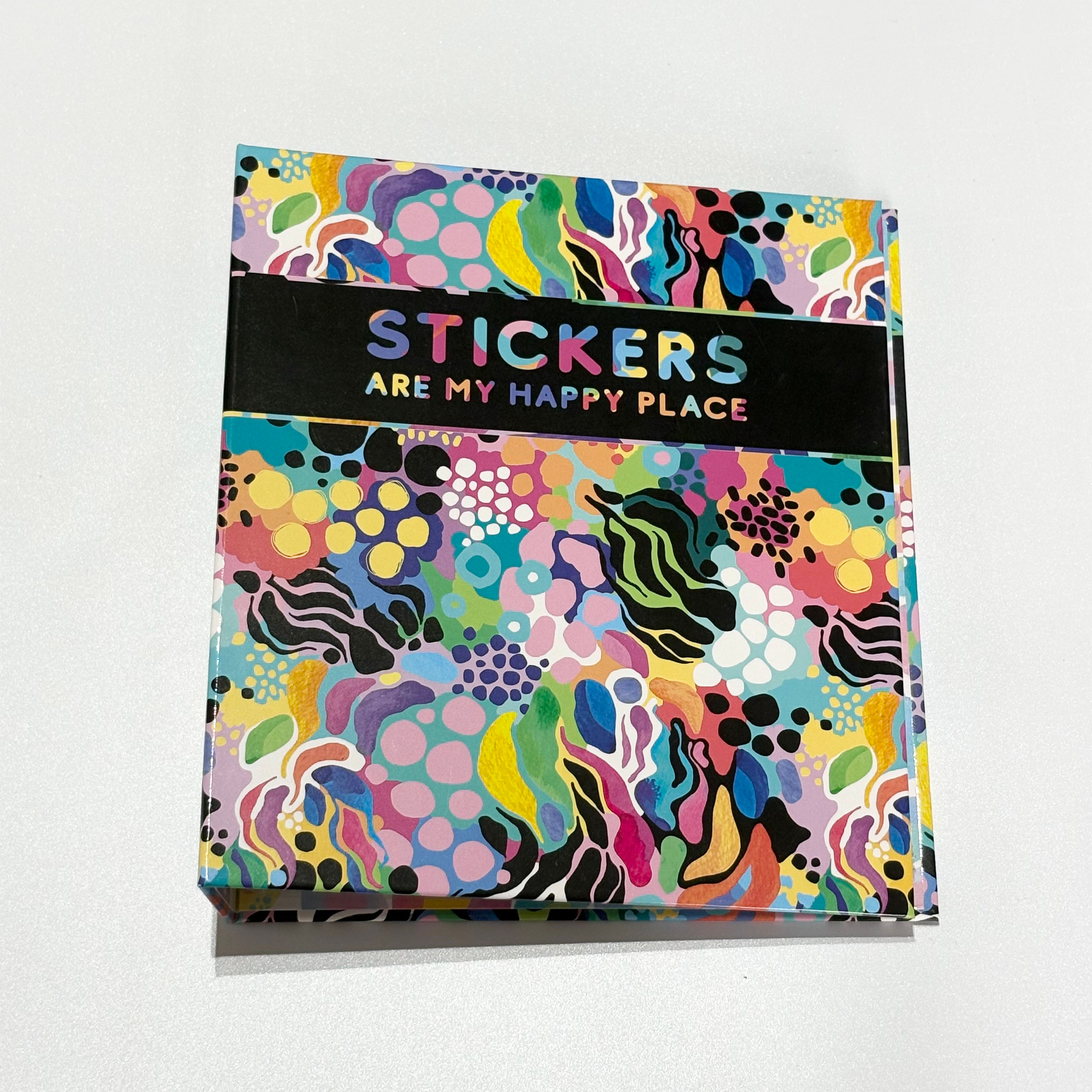 Kasey Rainbow Sticker Organising Folder