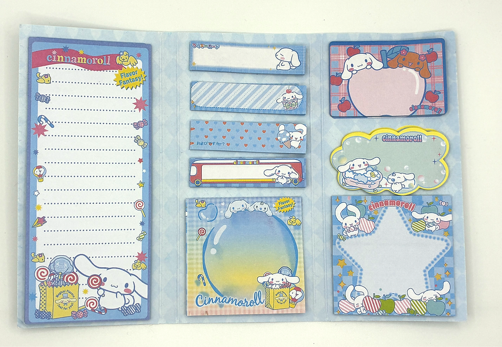 Thumbnail: Cinnamoroll Three-fold Notebook