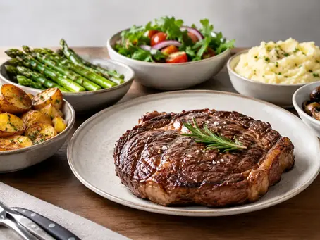 Welche Beilage passt zu Ribeye? 8 Ideen