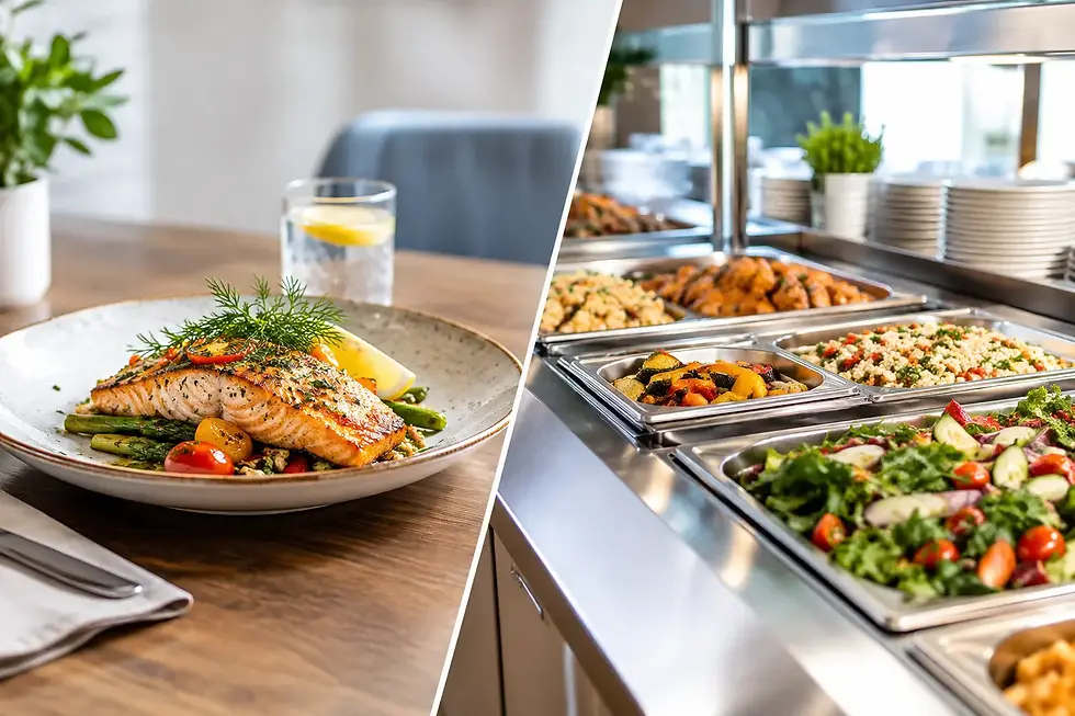 Tagesgericht oder Mittagsbuffet: Was passt besser?