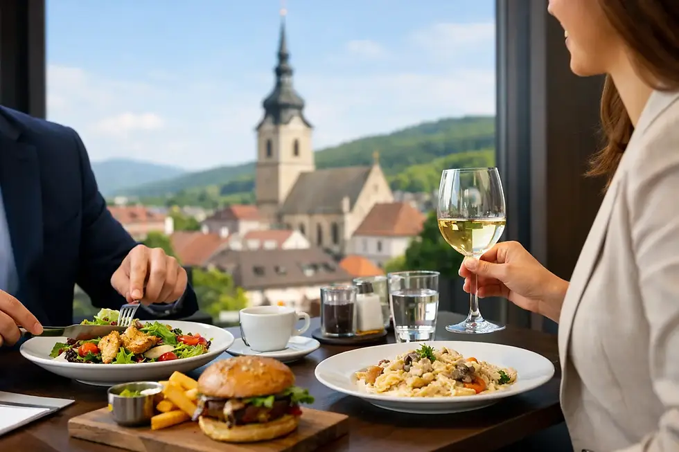 Welches Lokal für Business Lunch in Sankt Veit?