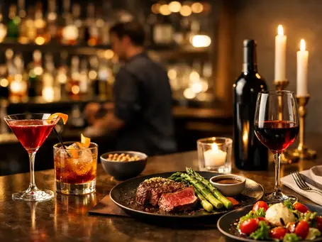 Genussabend mit Bar und Dinner: So wird er rund