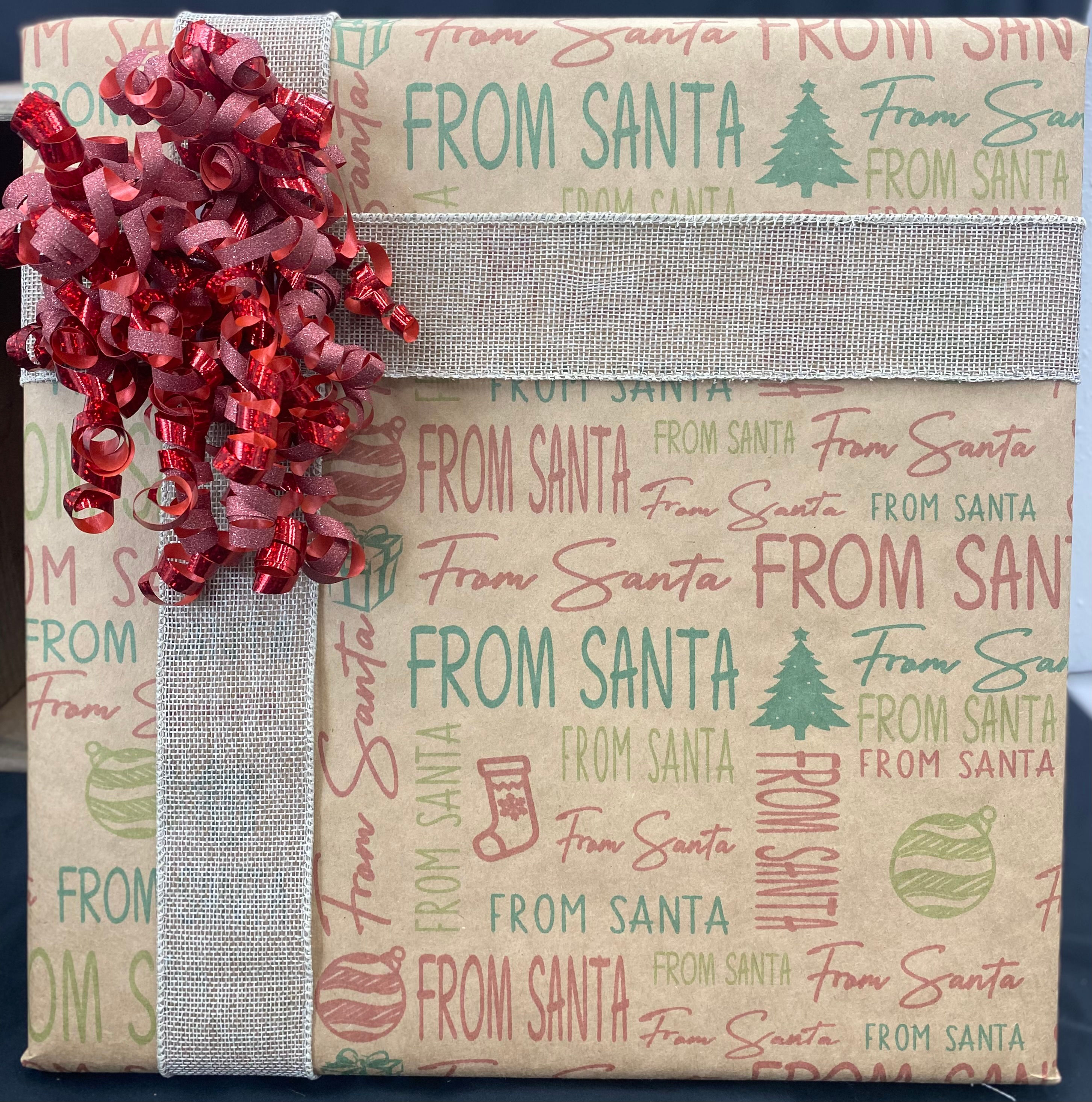 Wrapping Paper- From Santa