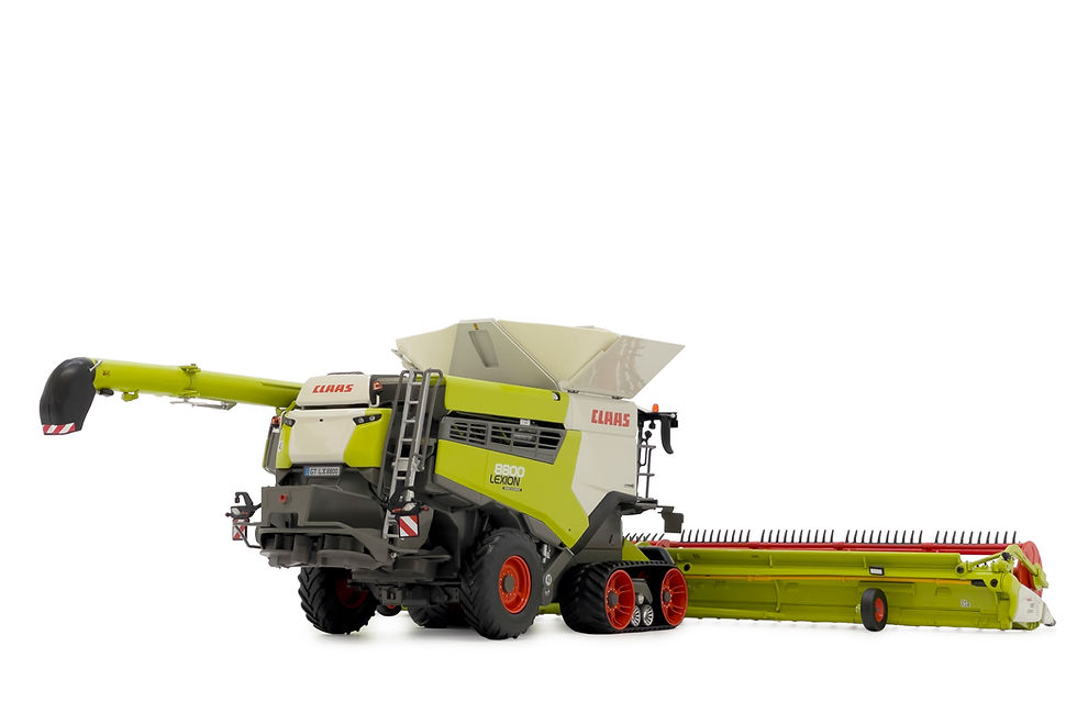 Thumbnail: New Claas Lexion TT with Convio 1380 and trailer