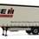 Thumbnail: Pacton curtainsider trailer Case IH design
