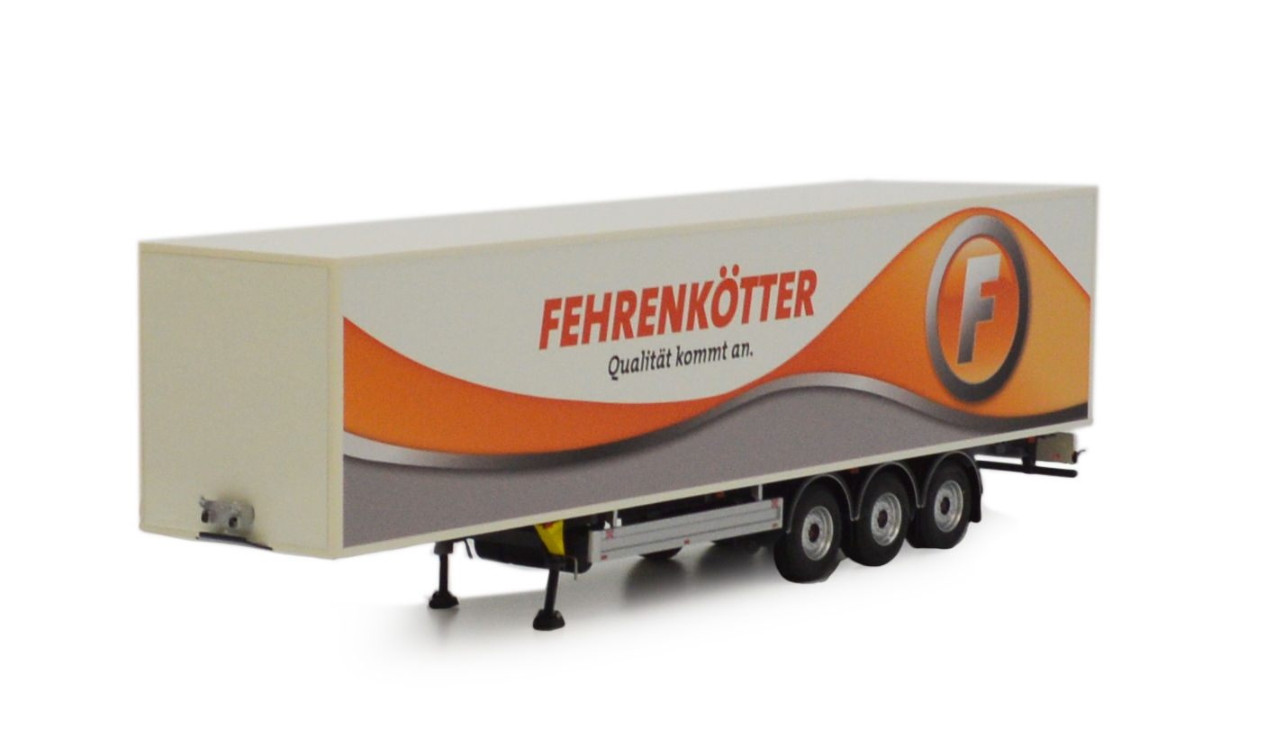 Pacton box trailer Fehrenkötter design