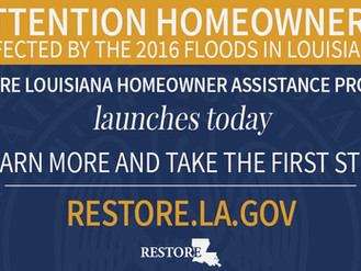 RESTORE Survey for Homeowner Assistance Begins April 10