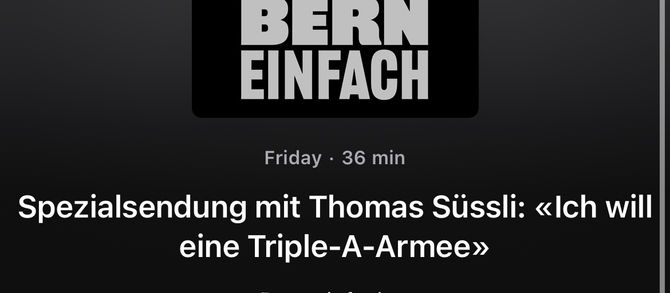 Armeechef über den Krieg in der Ukraine (Podcast Empfehlung)