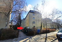 Ansicht Hauszugang Hofseite