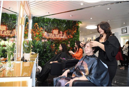 Coiffure AFAMIA Zürich, Webdesign: picaloo.ch