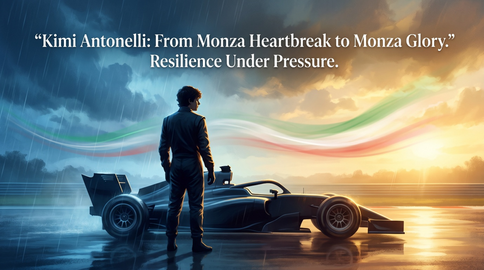 Kimi Antonelli: From Monza Heartbreak to Monza Glory