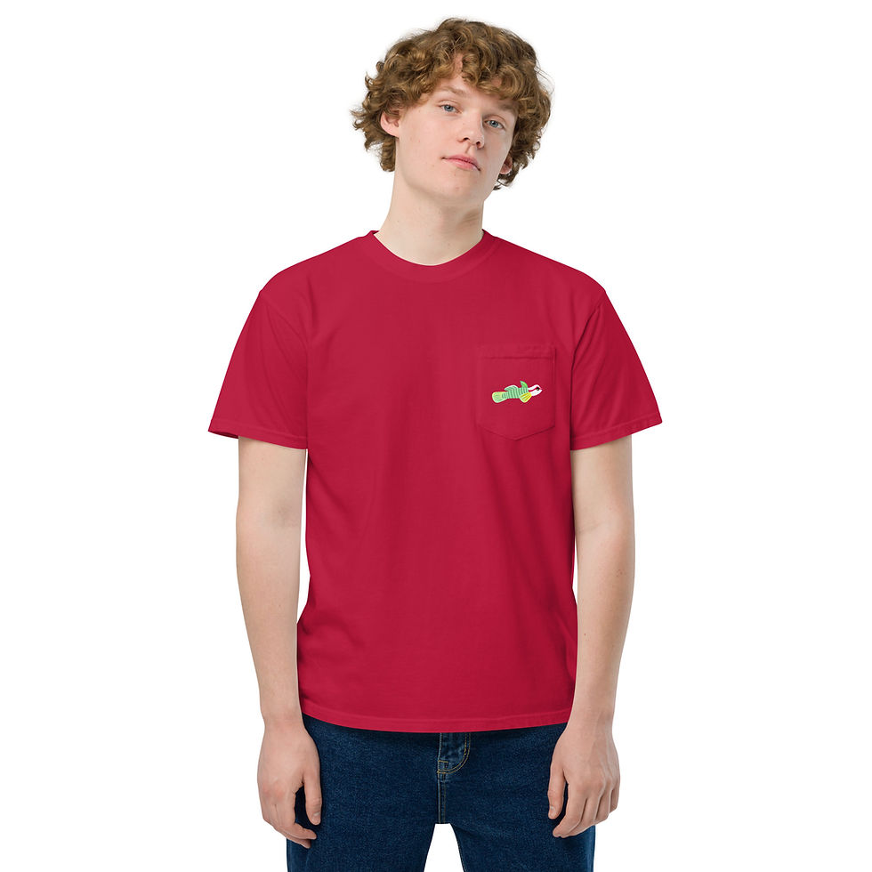 Thumbnail: Green Banded Goby Pocket Tee (Front & Back)