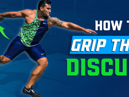 The Proper Grip to Add DISTANCE to Your Discus Throw!!!