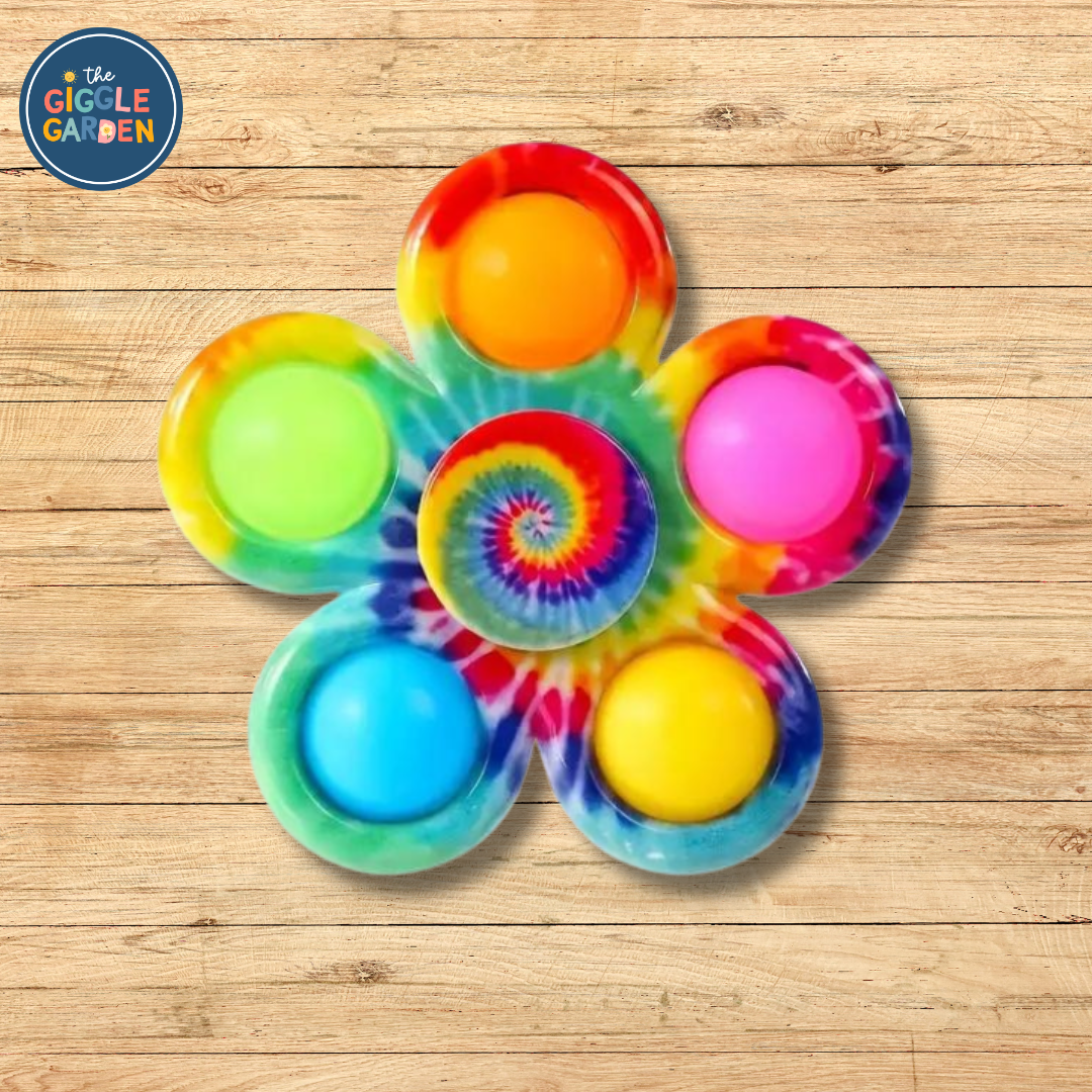 2-in-1 Pop It Spinner Fidget