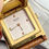 Thumbnail: Hermes Medor ladies watch with brown leather