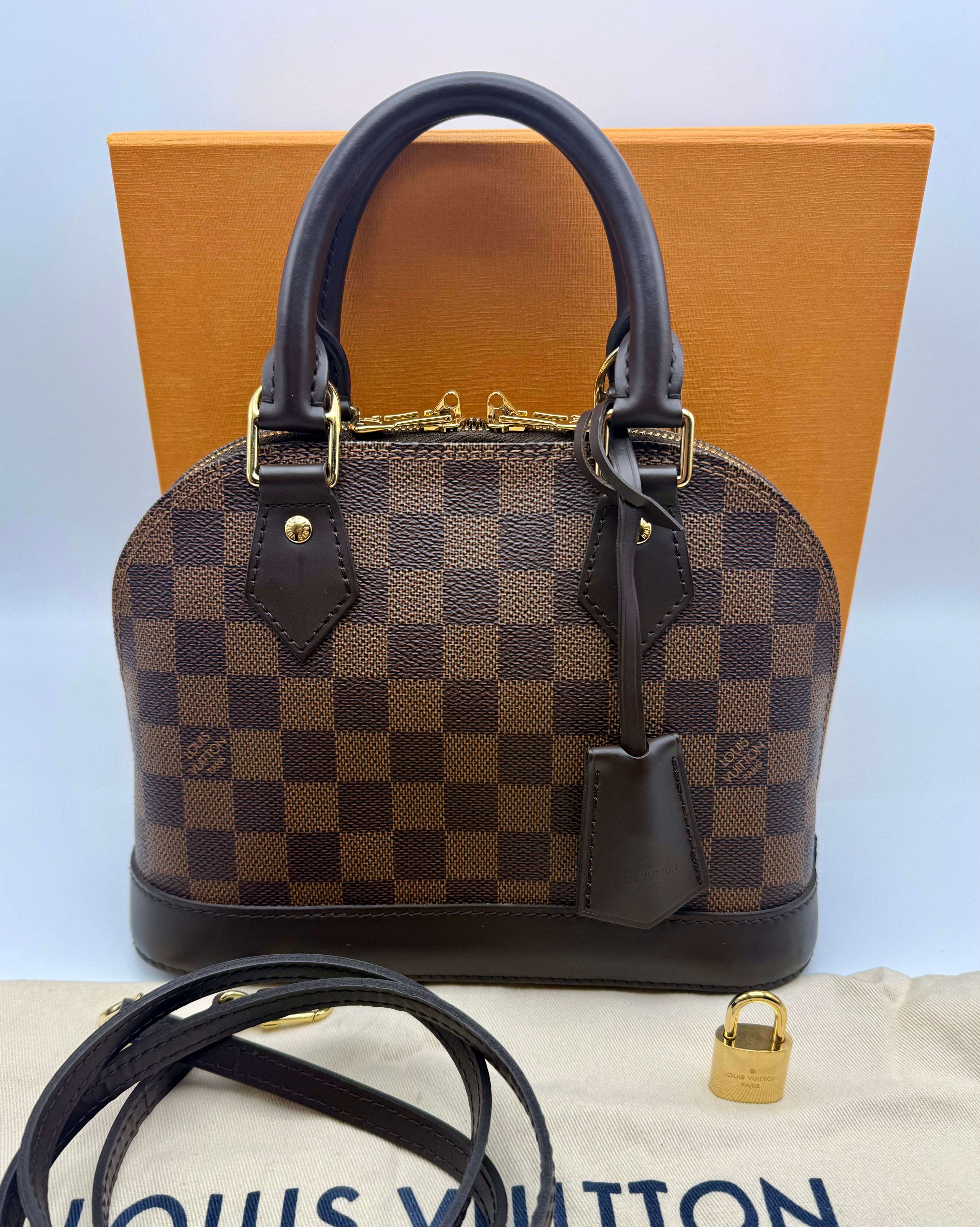 Louis Vuitton Alma BB damier ebene