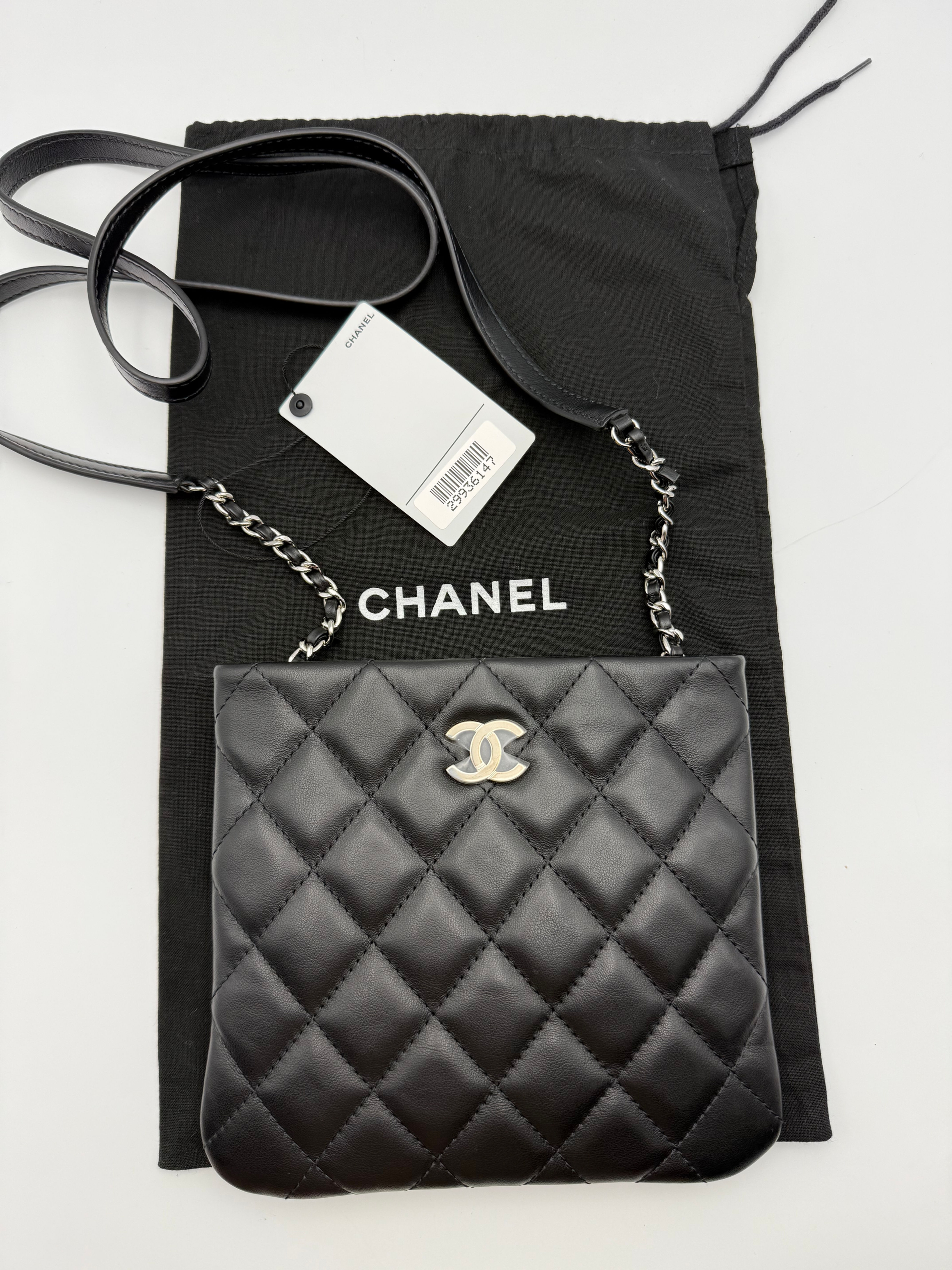 Chanel quilted lambskin uniform crossbody
