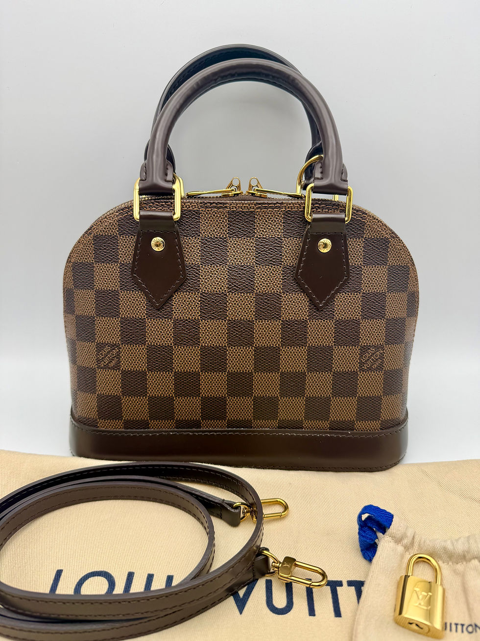 Thumbnail: Louis Vuitton alma BB damier ebene AA0148