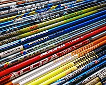 TRUE TEMPER SHAFTS, DYNAMIC GOLD SHAFTS, KBS TOUR SHAFTS, PROJECT X SHAFTS,  MITSUBUSHI CHEMICAL TENSEI RAW AV SHAFTS ORANGE WHITE BLUE, ALDILA NVS ORANGE GREEN