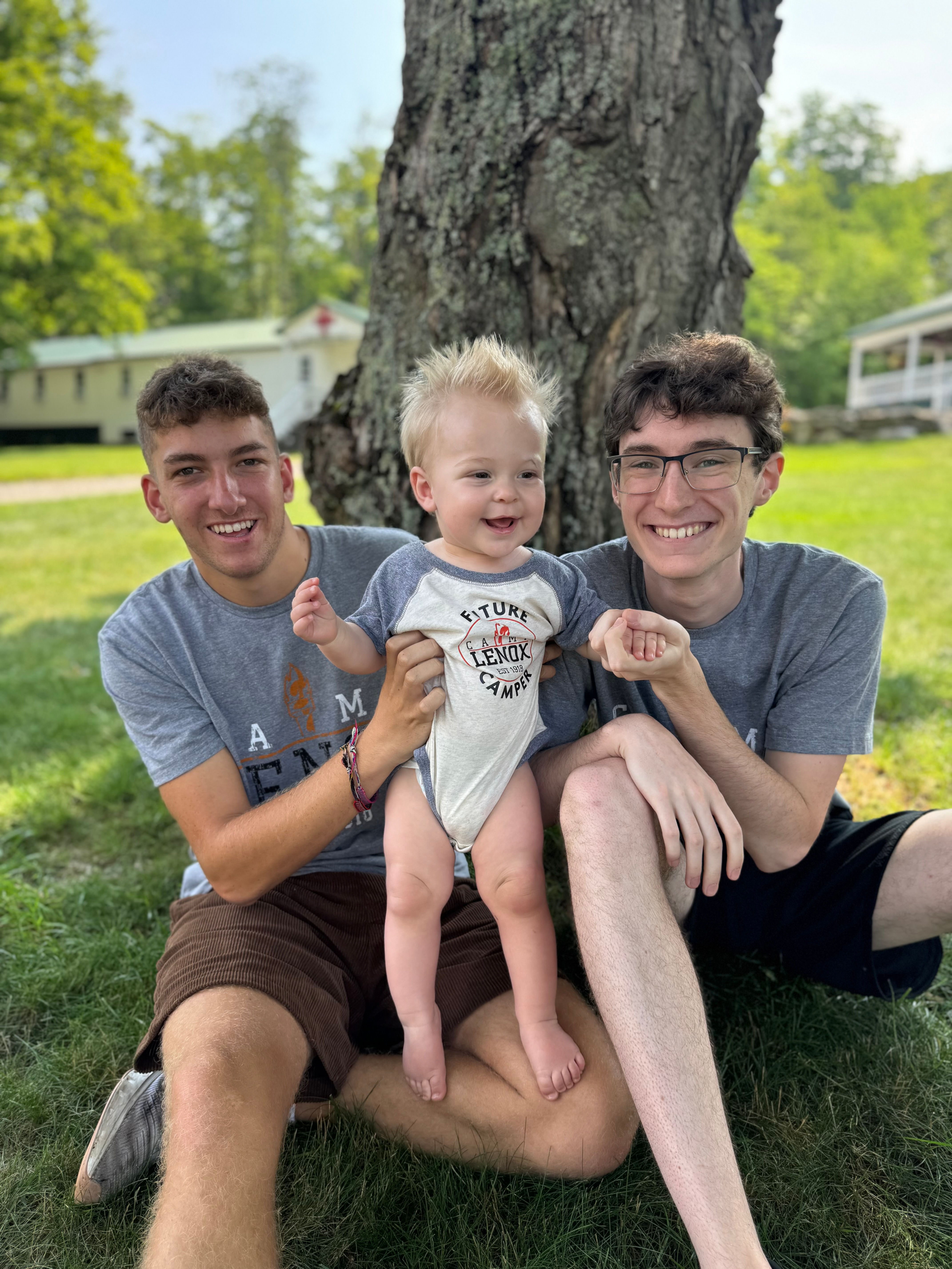 Future Camper Baseball Onesie