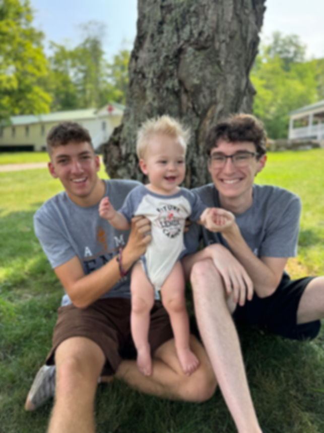 Future Camper Baseball Onesie