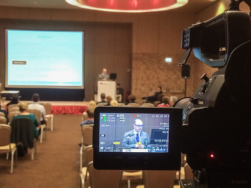 Conference filming in Vienna