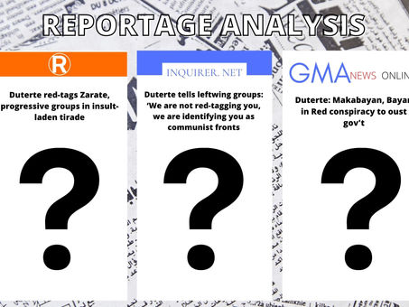 Kabanata VII (Chapter 7) : Reportage Analysis