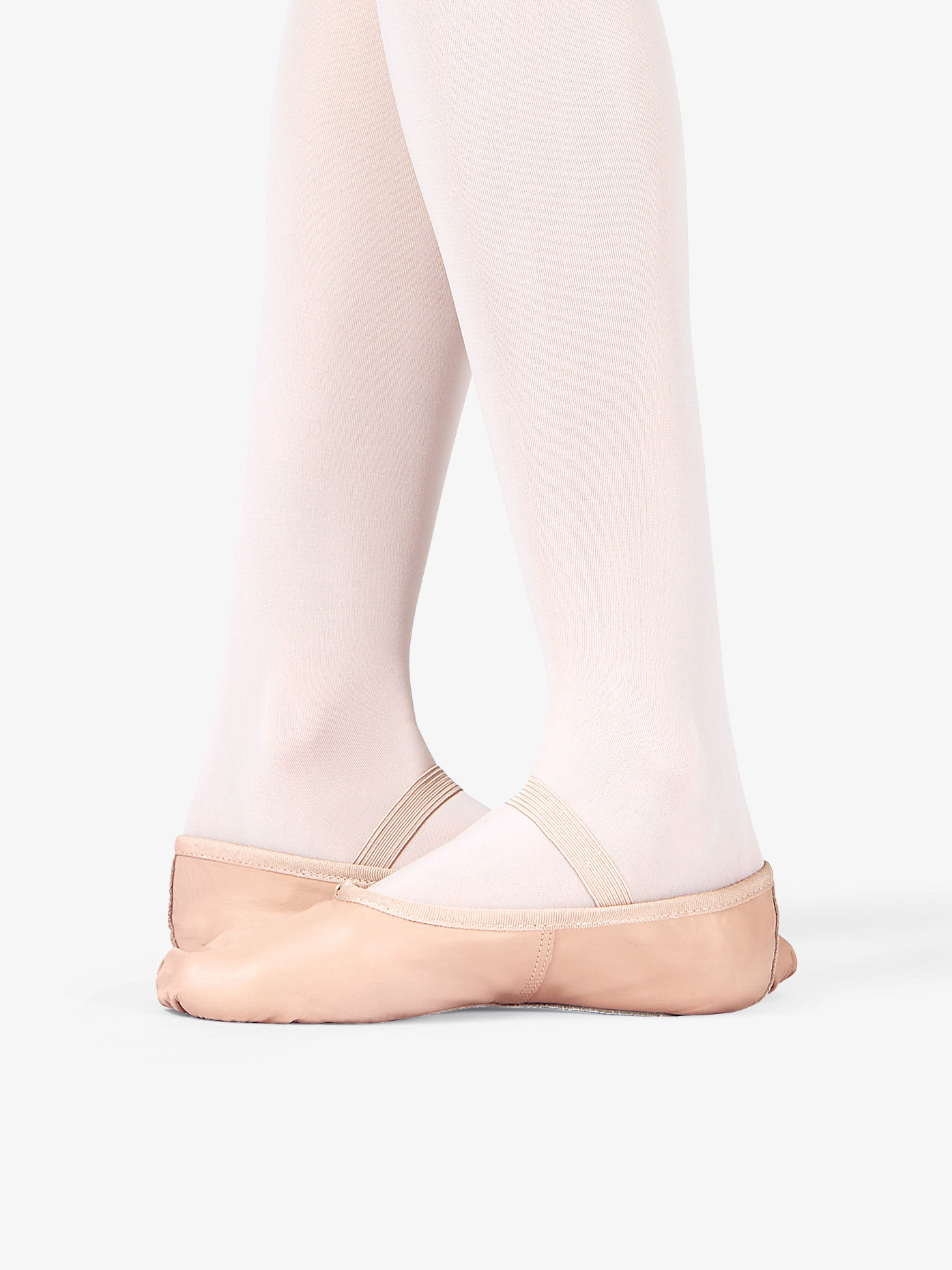 Child Economy Leather Full Sole Ballet Shoes