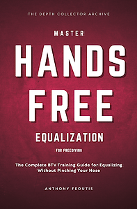 Master Hands-Free Equalization
freediving equalization book BTV technique hands free equalization apnea training ear pressure equalization freediver training guide