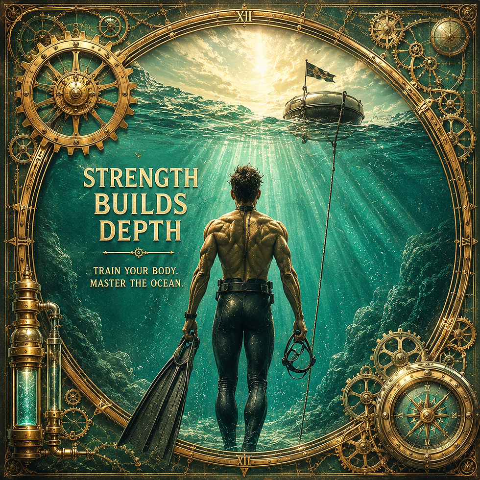 Freediving Strength Training: Why Most Divers Train the Wrong Way