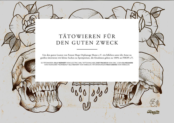 Tätowieren für den guten Zweck!