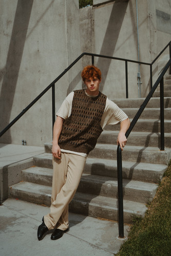 Vintage Wide-leg Slacks | NOVEMBER